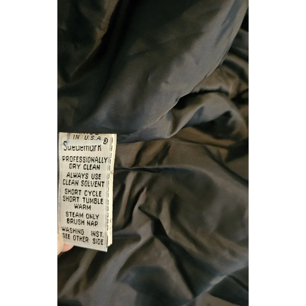 Skea Paris/Vail Women's Vintage Parka Ski Snow Jacket‎ Size 4 Brown Faux Suede